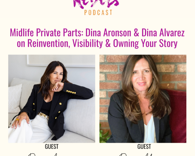 Midlife Private Parts co-authors Dina Aronson and Dina Alvarez
